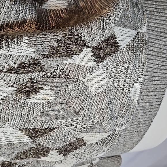 Vtg Reed St. James, L, geometric design crewneck sweater - Picture 5 of 8